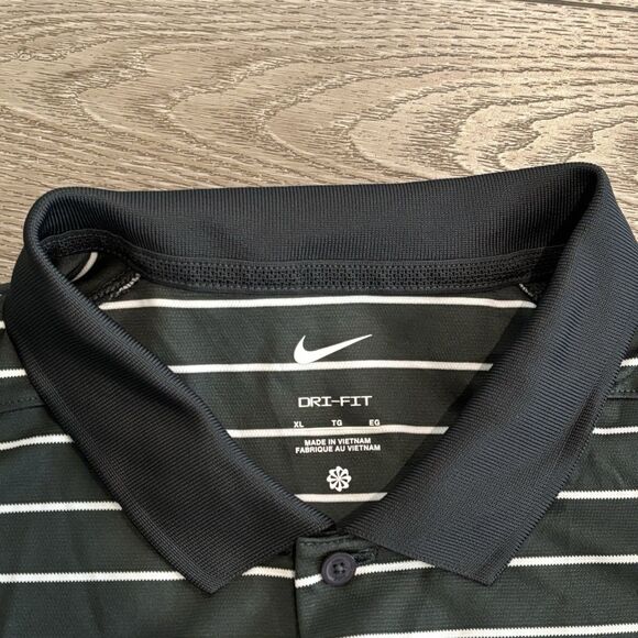 Nike Polo Dri-FIT Mens XL Green On Field Michigan State Athletic Collegiate - Picture 3 of 8